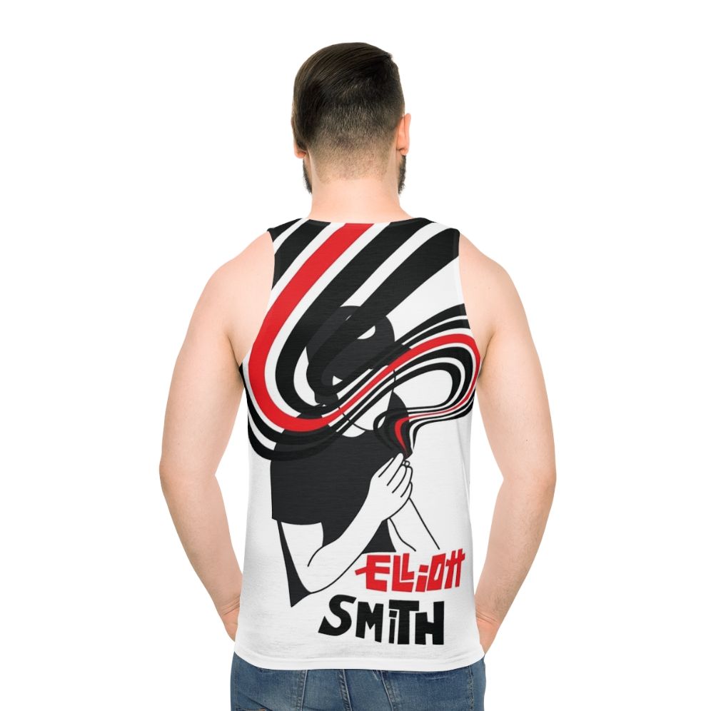 Elliott Smith "Figure 8" Unisex Music Tank Top - men back