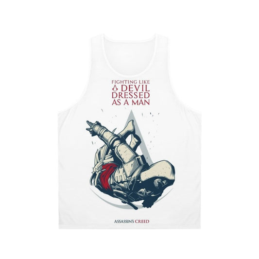 Edward Kenway Leap of Faith Unisex Tank Top