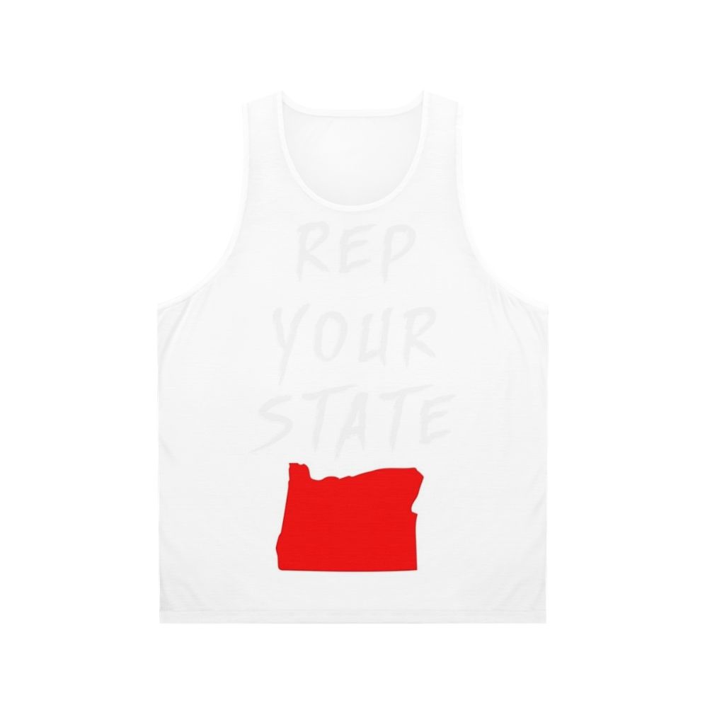 Oregon state pride unisex tank top