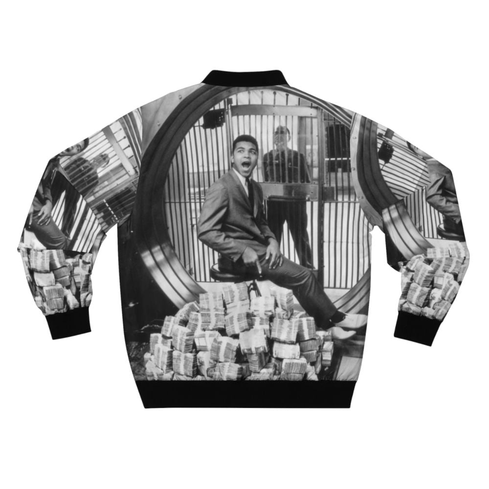 Muhammad Ali Inspired Boxer Bomber Jacket - Back