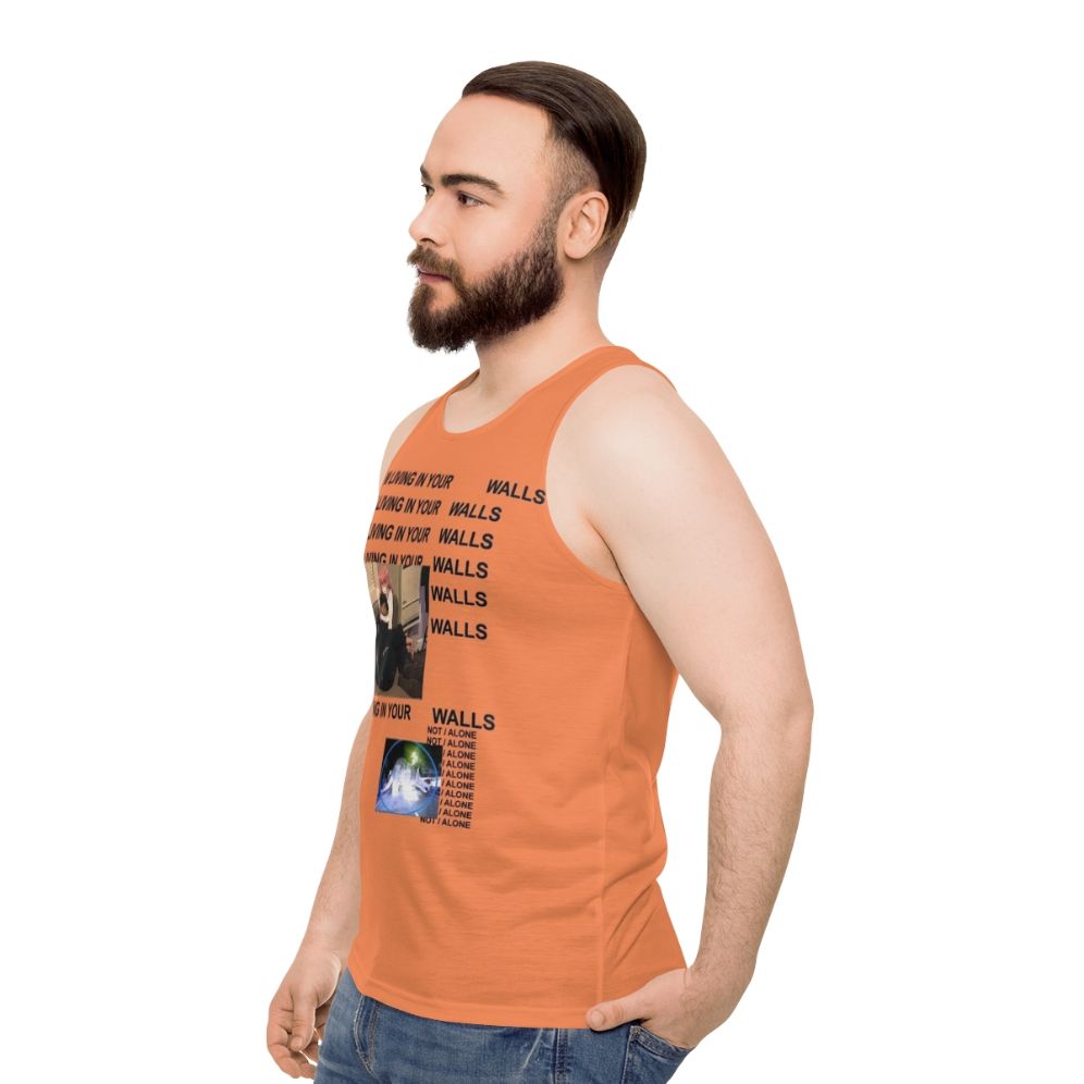 Unisex "Life of Pablo" Schizophrenia Awareness Tank Top - men side