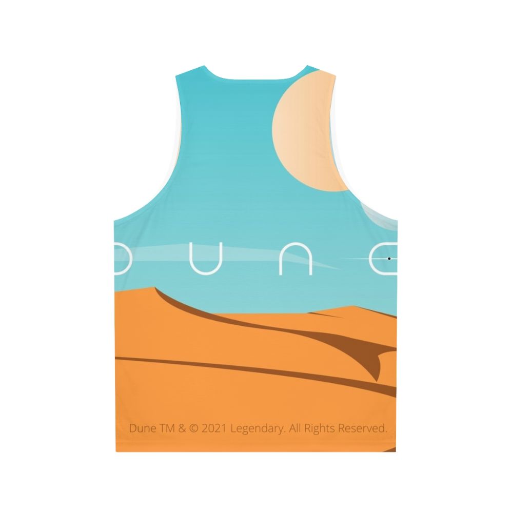 Dune movie inspired unisex tank top - Back