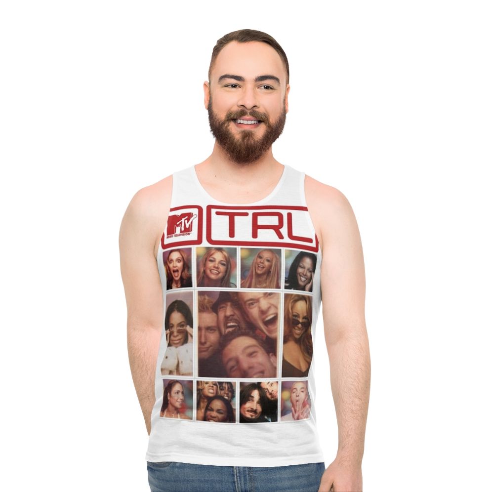 Unisex Retro Pop Culture Tank Top - men