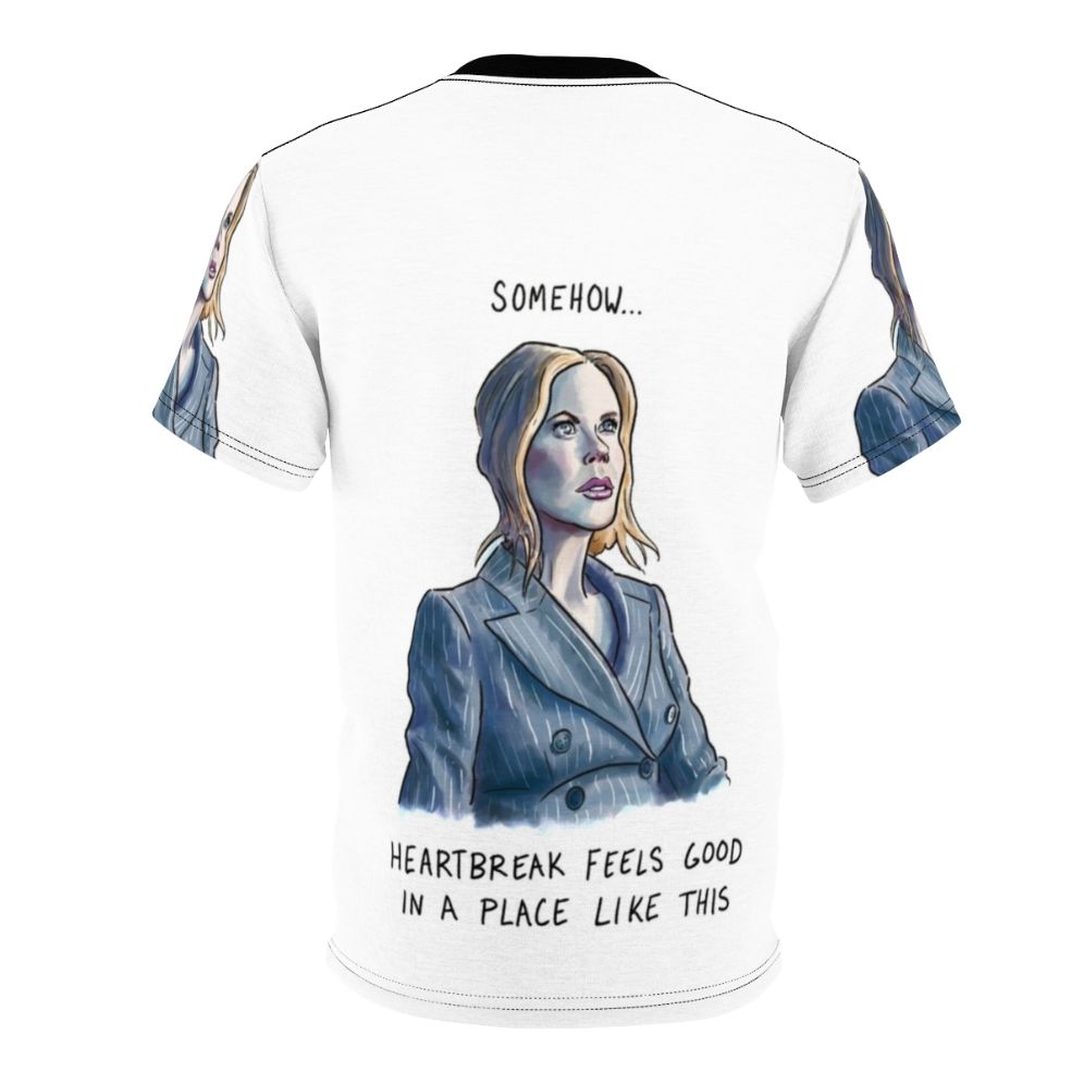 Artistic AOP T-Shirt featuring a design inspired by Nicole Kidman - Back