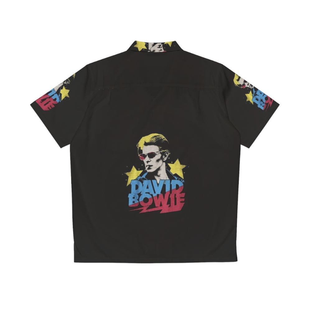 Bowie Rock Hawaiian Shirt featuring David Bowie - Back