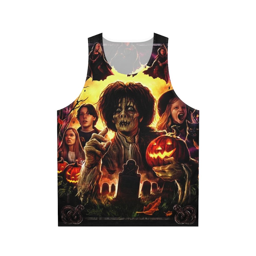 Spooky Halloween Witches Unisex Tank Top