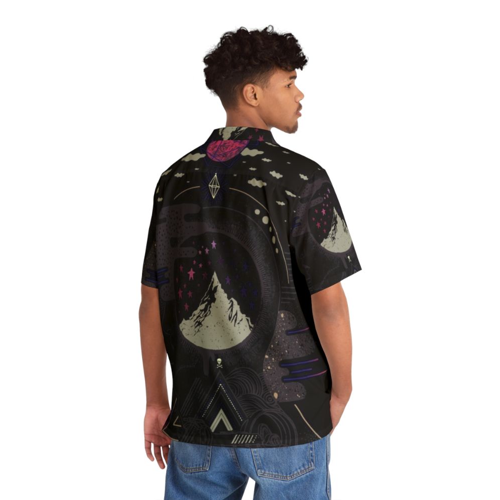 Cosmic Dreamer Hawaiian Shirt - People Back