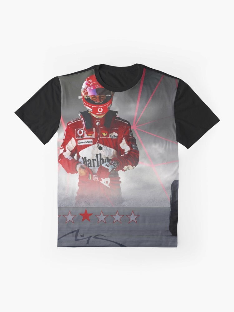 Michel Schumacher Formula 1 Graphic T-Shirt - Flat lay