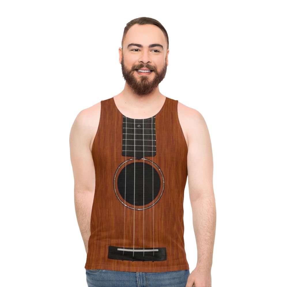 Ukulele Unisex Tank Top - men