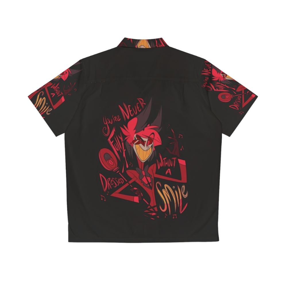 Hazbin Hotel Alastor Smile Hawaiian Shirt - Back