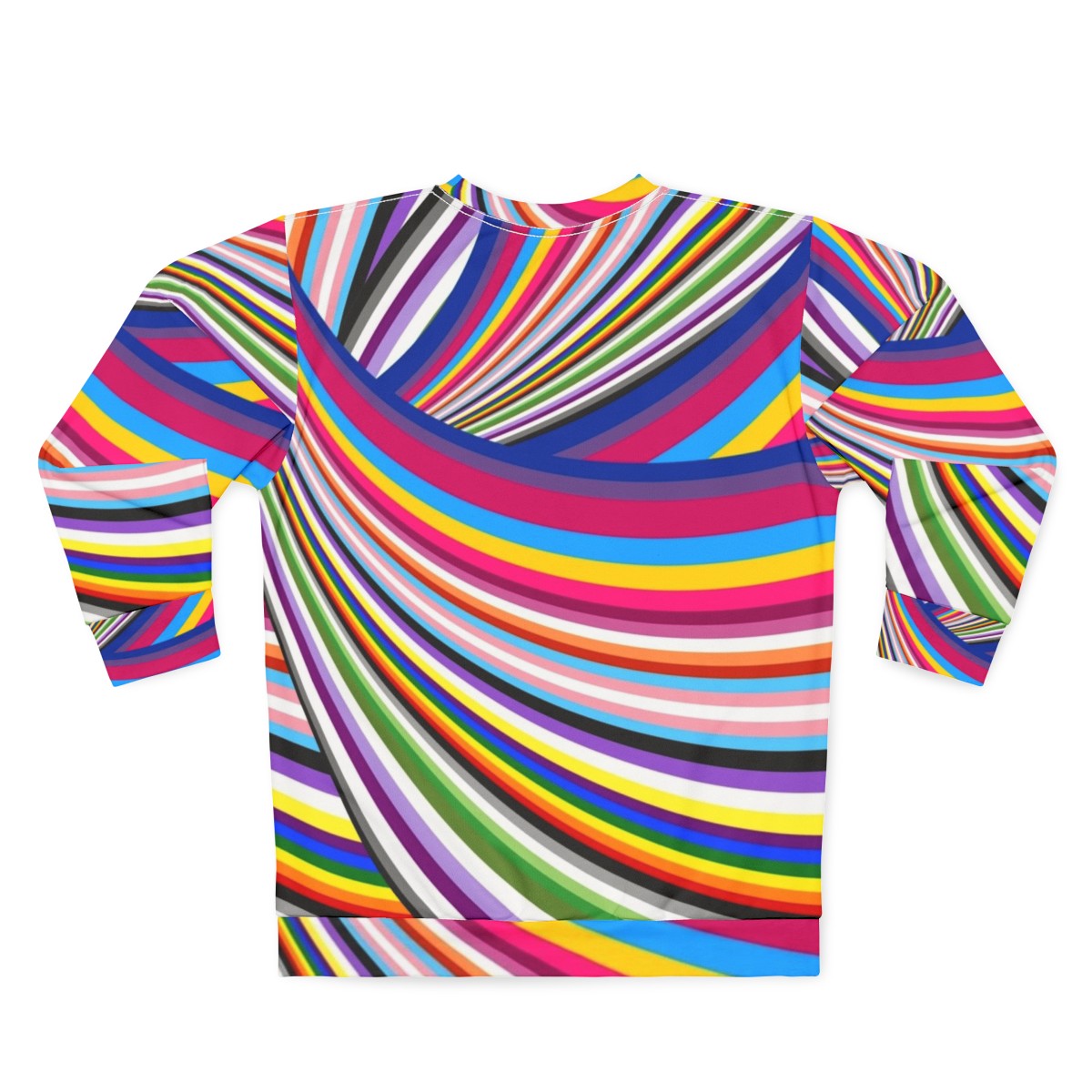 LGBTQ Pride Flags Sweatshirt - Back