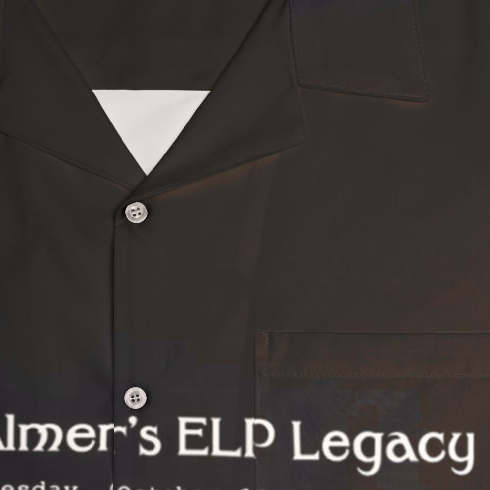 Carl Palmer ELP Legacy Hawaiian Shirt - Detail