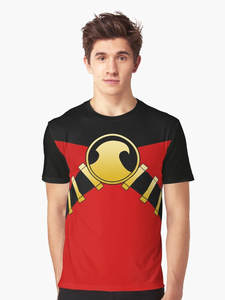 Red Robin superhero graphic t-shirt - Men