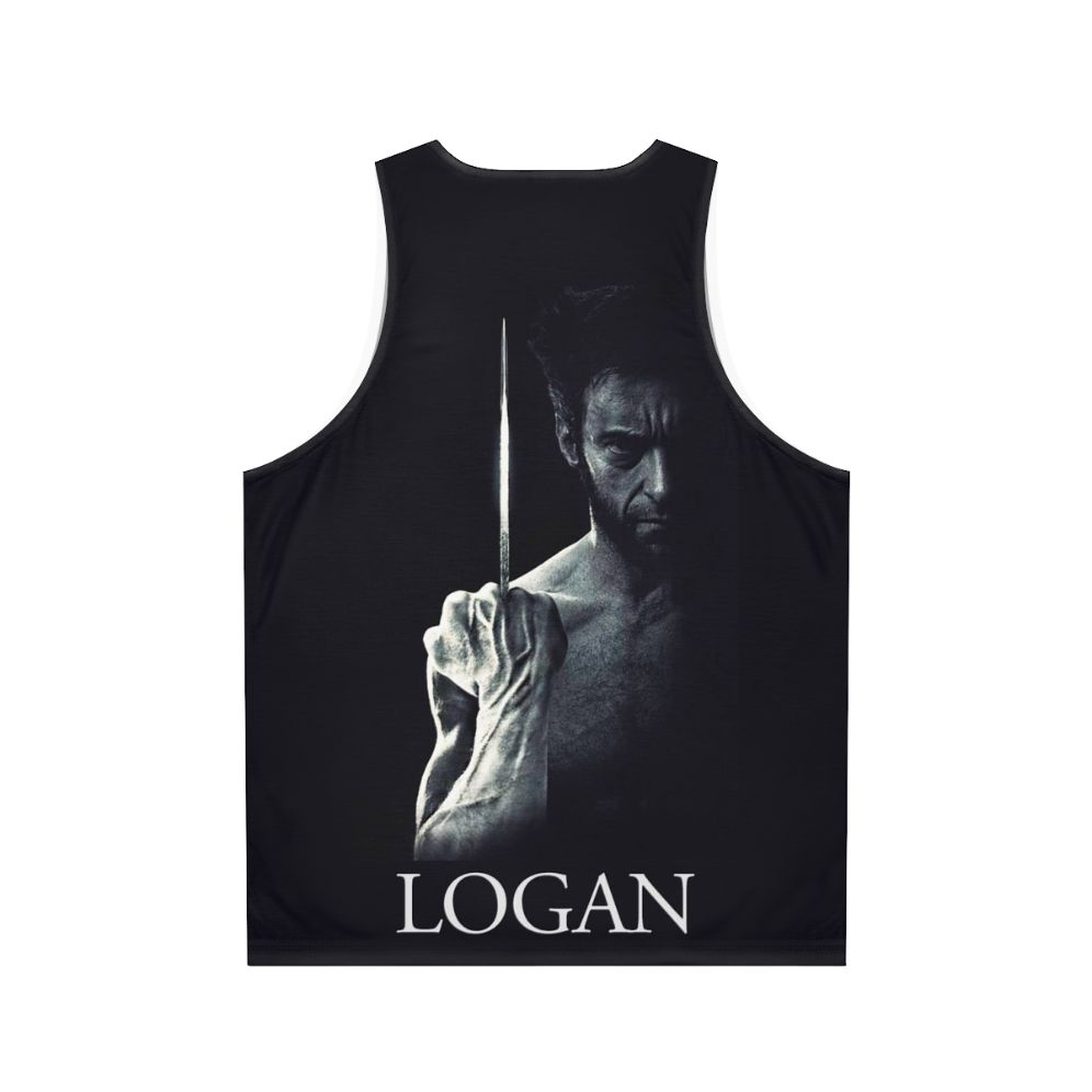 Logan Unisex X-Men Wolverine Comic Fan Tank Top - Back