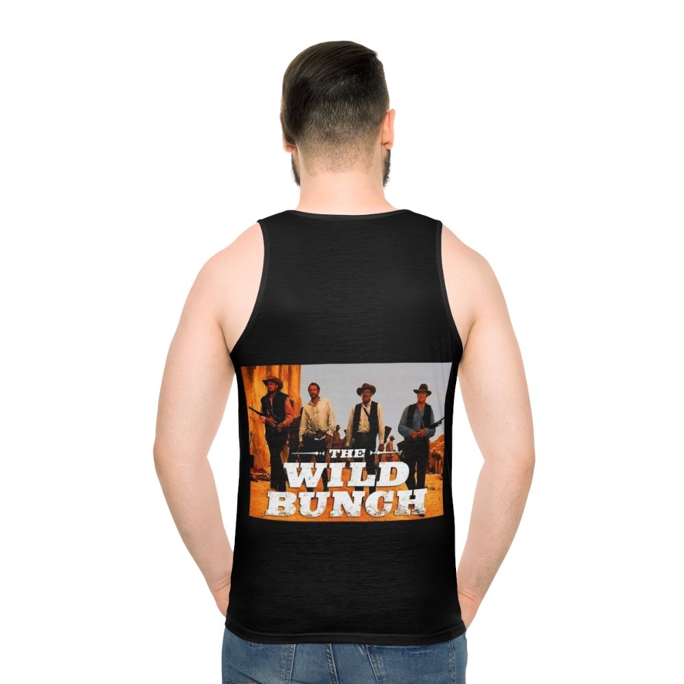 Retro The Wild Bunch movie-inspired unisex tank top - men back