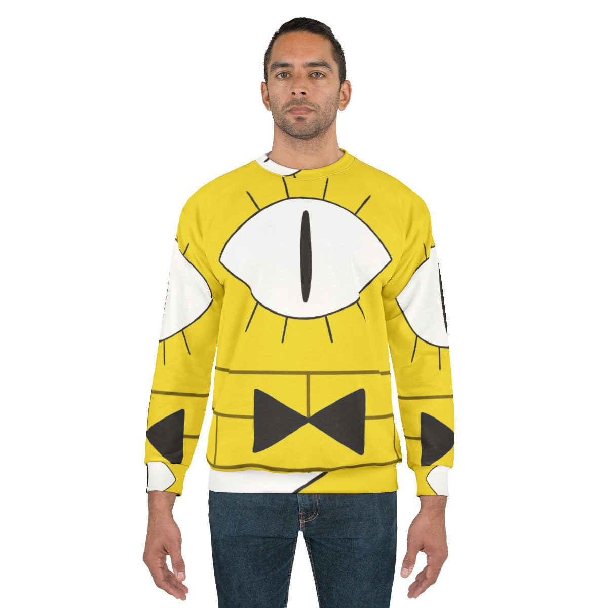 Bill Cipher Gravity Falls Cartoon Character Sweatshirt - men