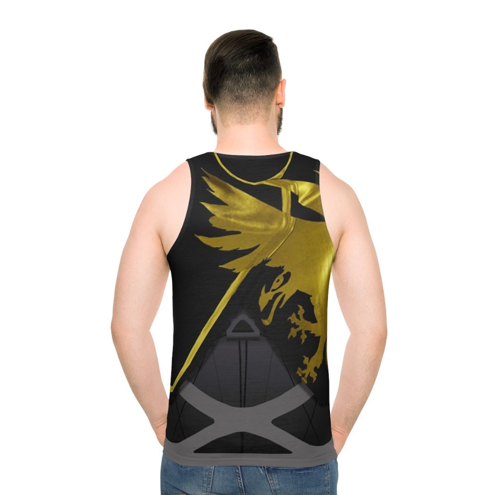 Destiny Warlock Parade Unisex Gaming Tank Top - men back