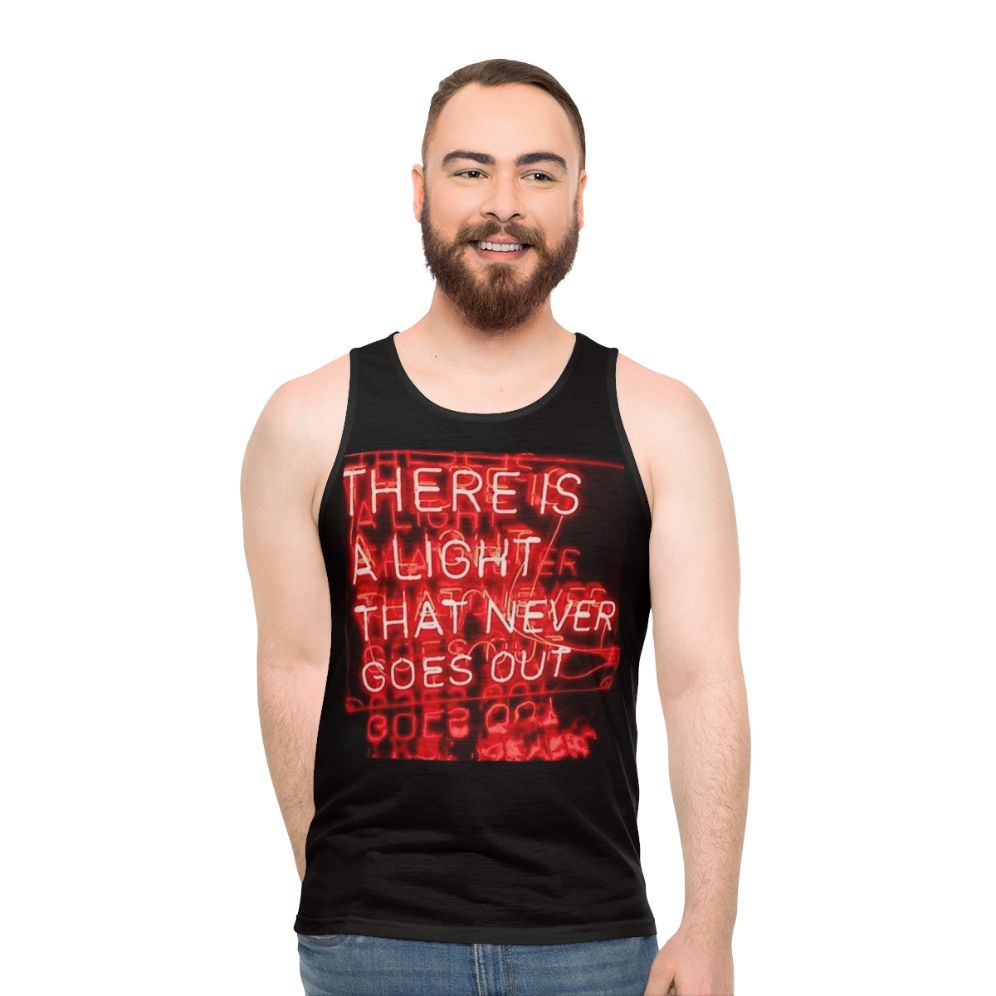 The Smiths Unisex Neon Lights Tank Top - men