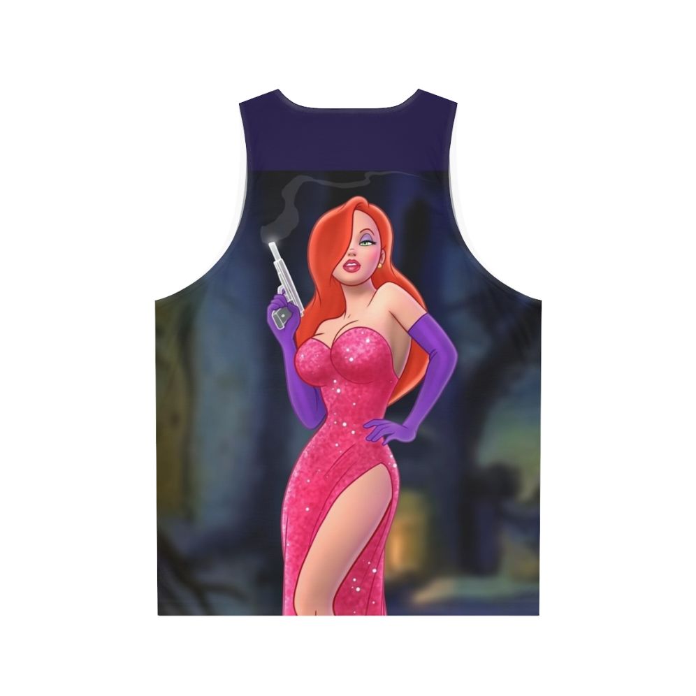 Jessica Rabbit Inspired Unisex Tank Top - Back