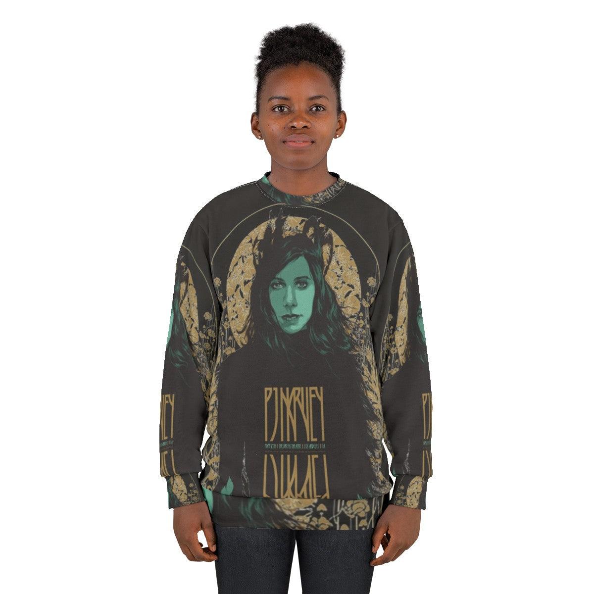 Vintage PJ Harvey Trio Grunge Sweatshirt - women