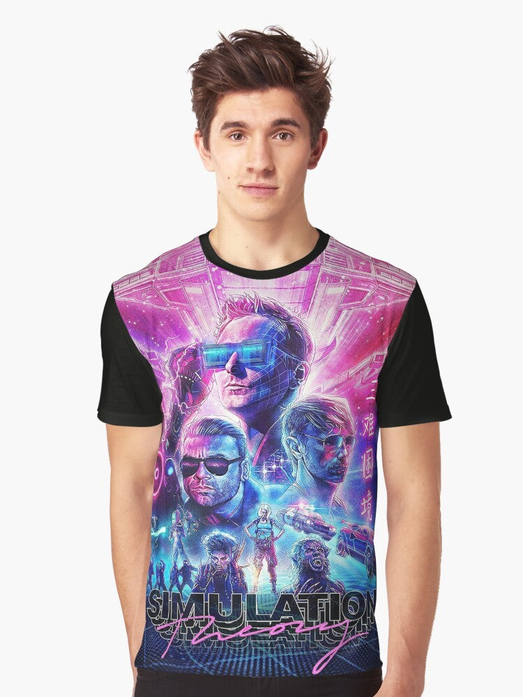 Simulation Theory World Tour 2019 Berantakin Graphic T-Shirt - Men