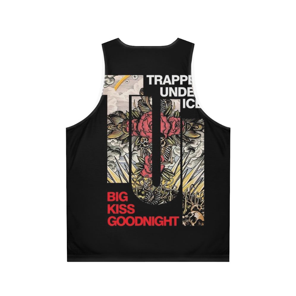 Unisex floral graphic tank top - Back