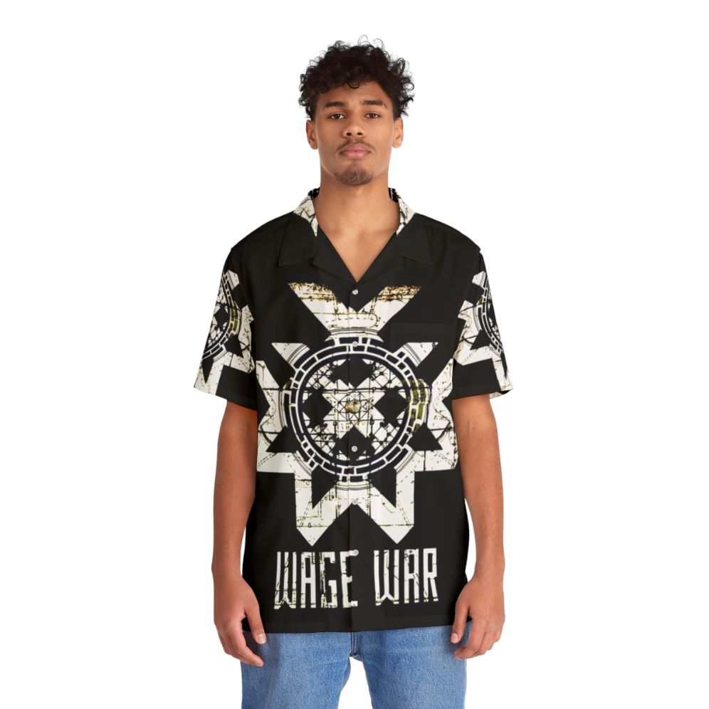 Wage War Metalcore Hawaiian Shirt - People Front