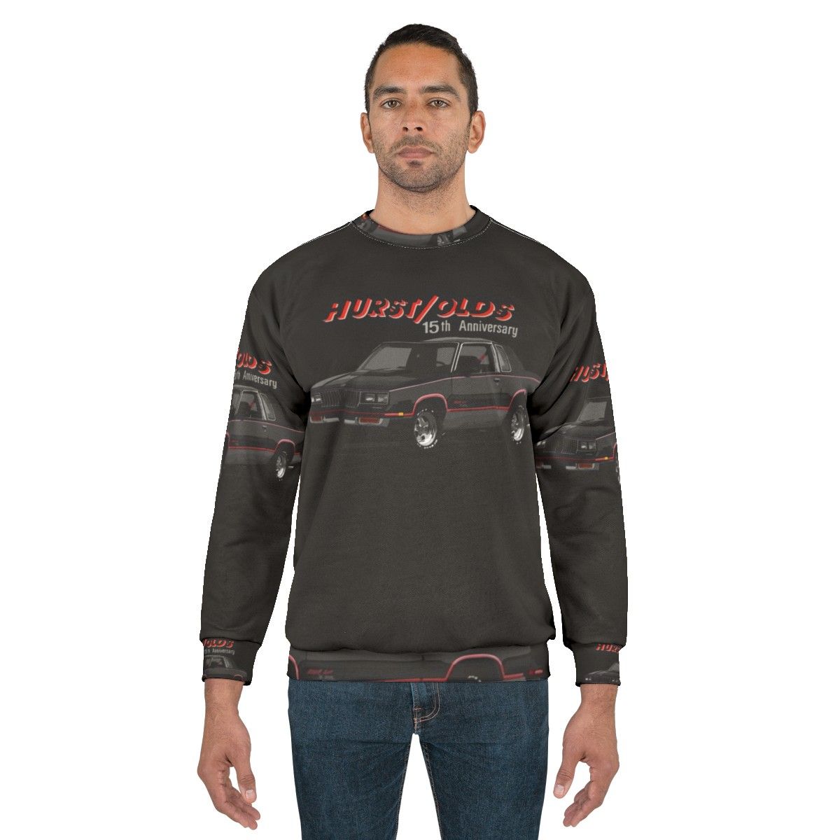 1983 Hurst Olds Cutlass Classic Muscle Car Sweatshirt - men