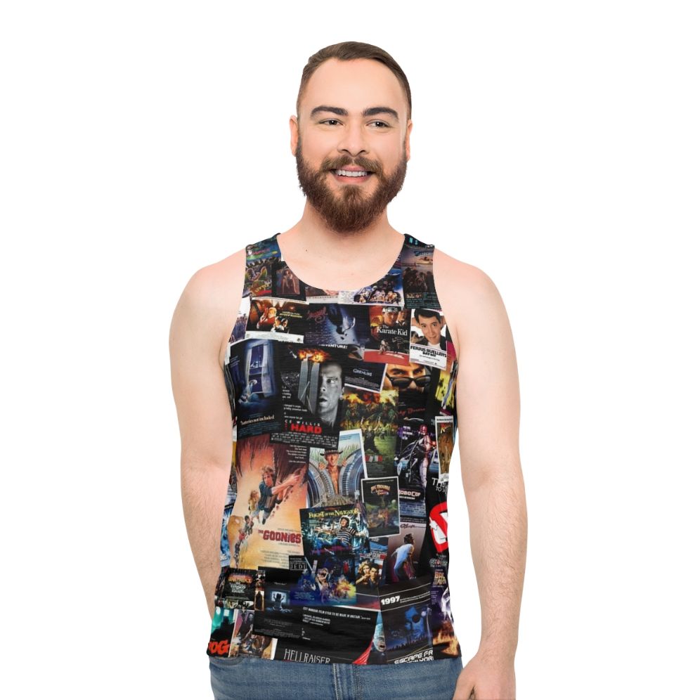 1980s movie posters unisex tank top - men