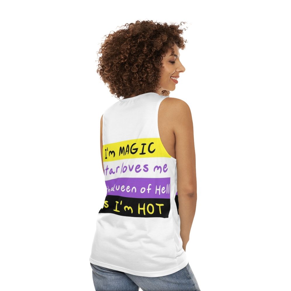 Goddess Mythology Unisex Tank Top - women back