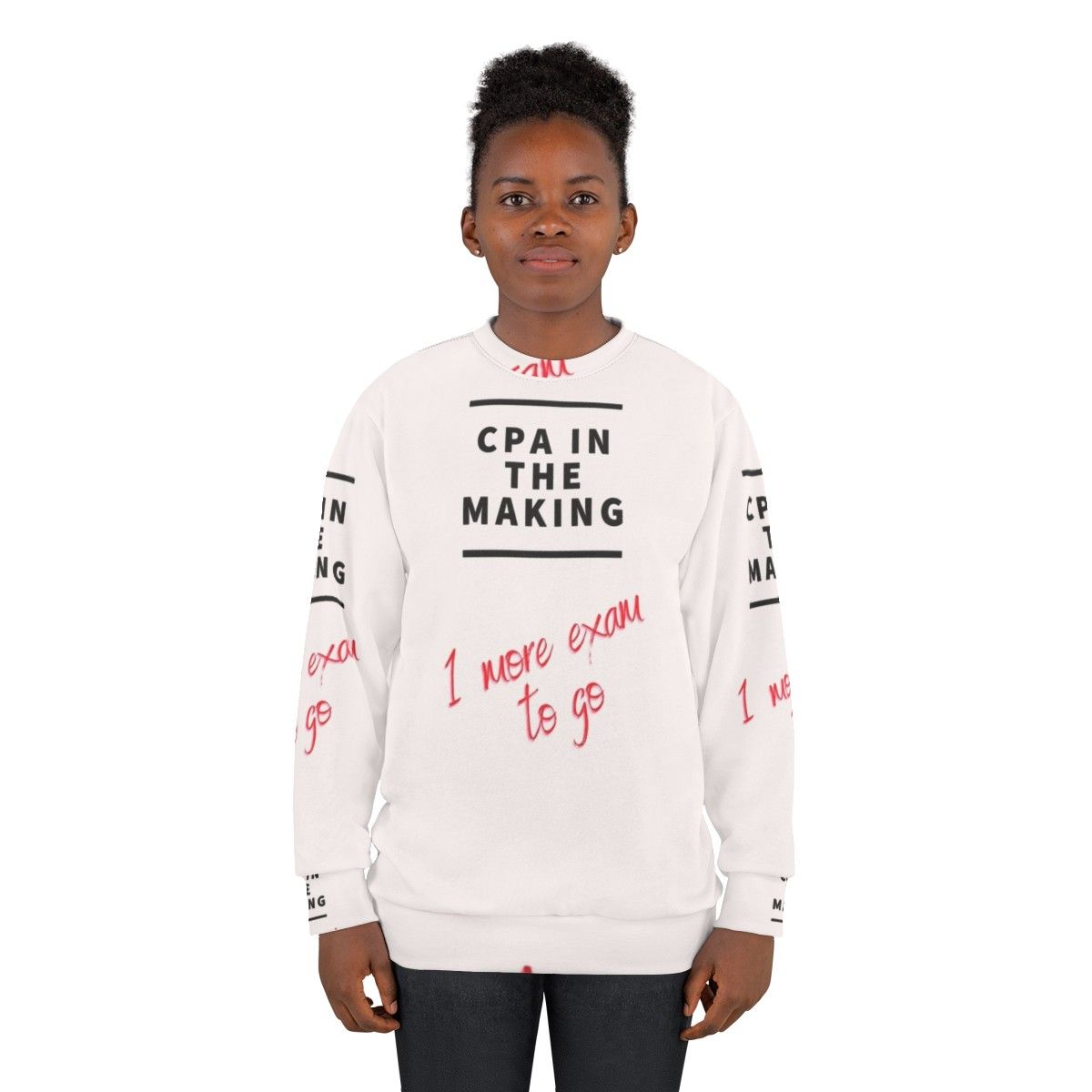 CPA in the Making Sweatshirt for Female Accountants - women