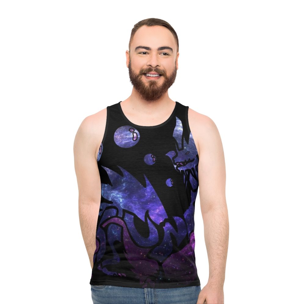 Monster Hunter Mizutsune Galaxy Design Unisex Tank Top - men