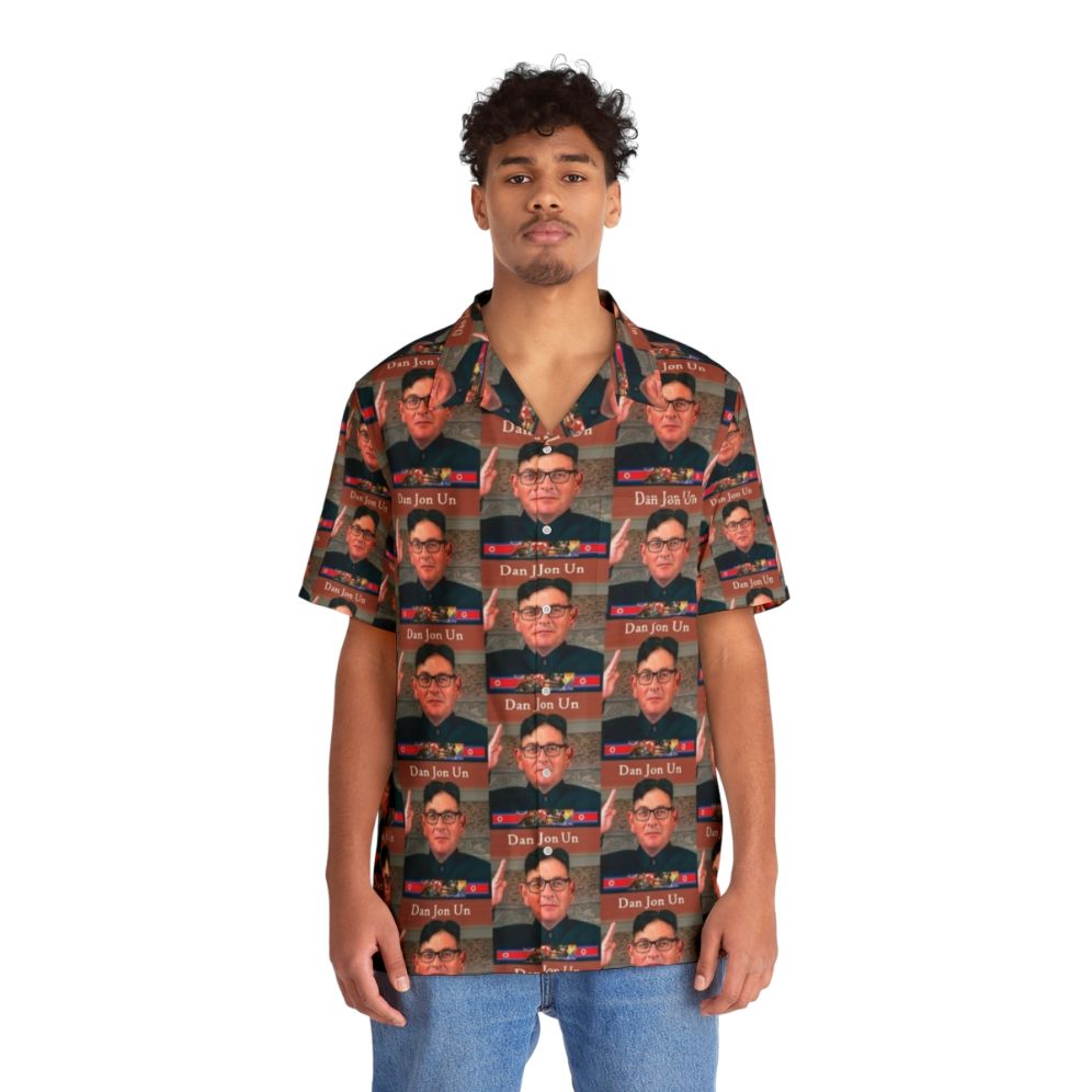 Dictator Dan Jon Un Hawaiian Shirt - People Front