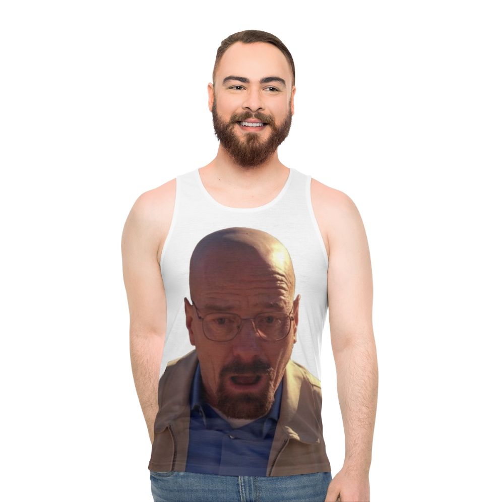 Breaking Bad Walter White Meme Unisex Tank Top - men