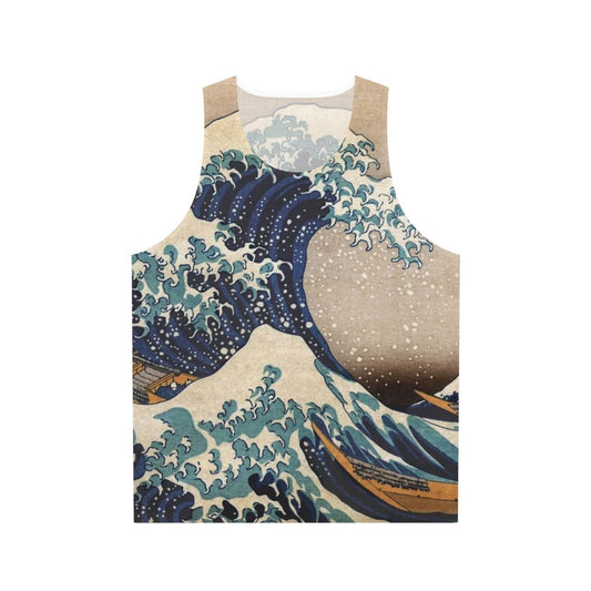 The Great Wave Off Kanagawa unisex tank top