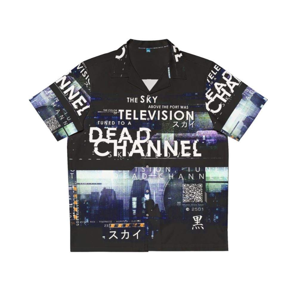 Dead Channel Cyberpunk Hawaiian Shirt