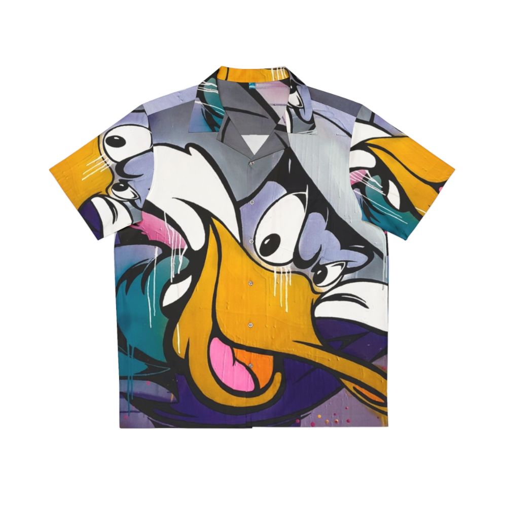 Darkwing Duck Hawaiian-Inspired Shirt