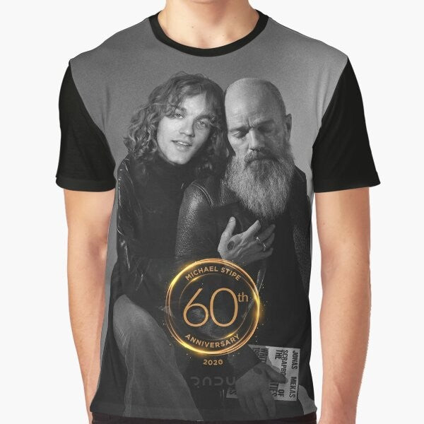 Michael Stipe 60th anniversary tribute graphic t-shirt