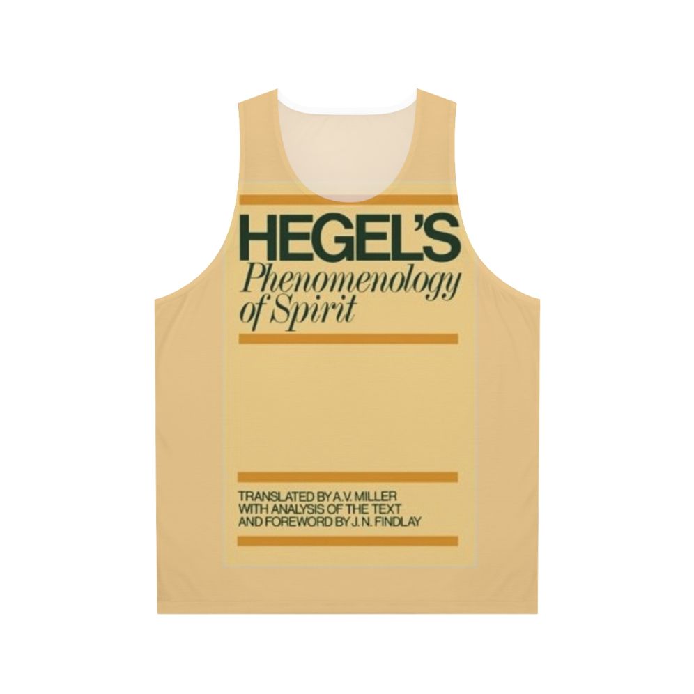 Hegelian Phenomenology Unisex Tank Top