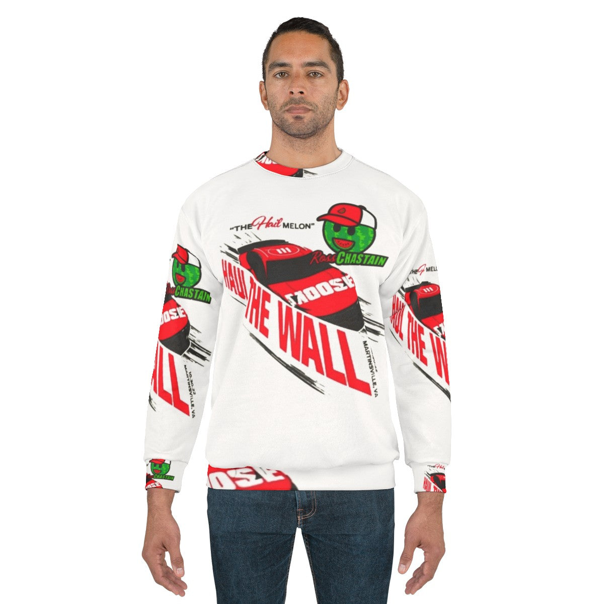 Ross Chastain Nascar "Haul the Wall, Hail Melon" Sweatshirt - men