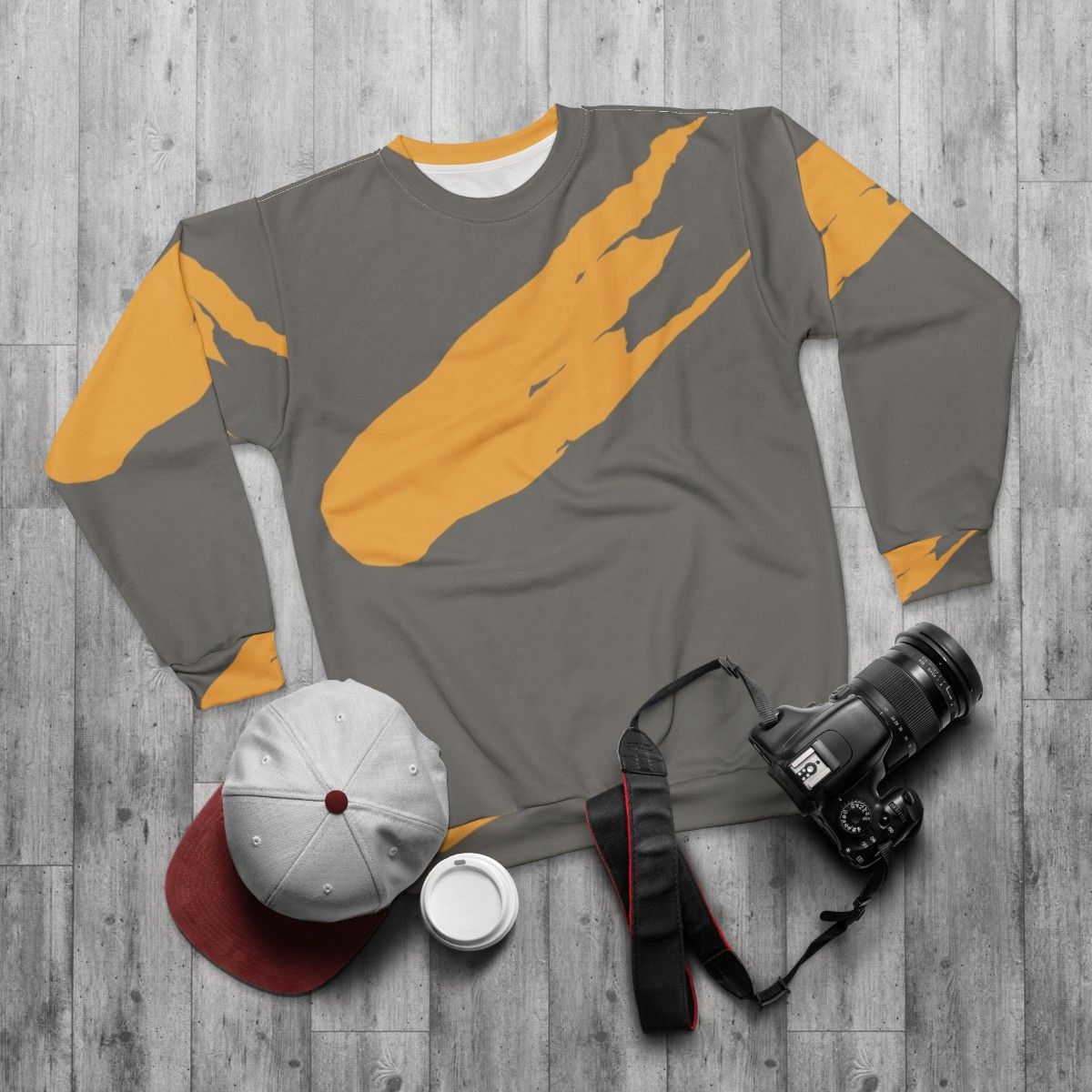 Digital Devil Saga Embryon Tribe Sweatshirt featuring JRPG gaming and anime designs - flat lay