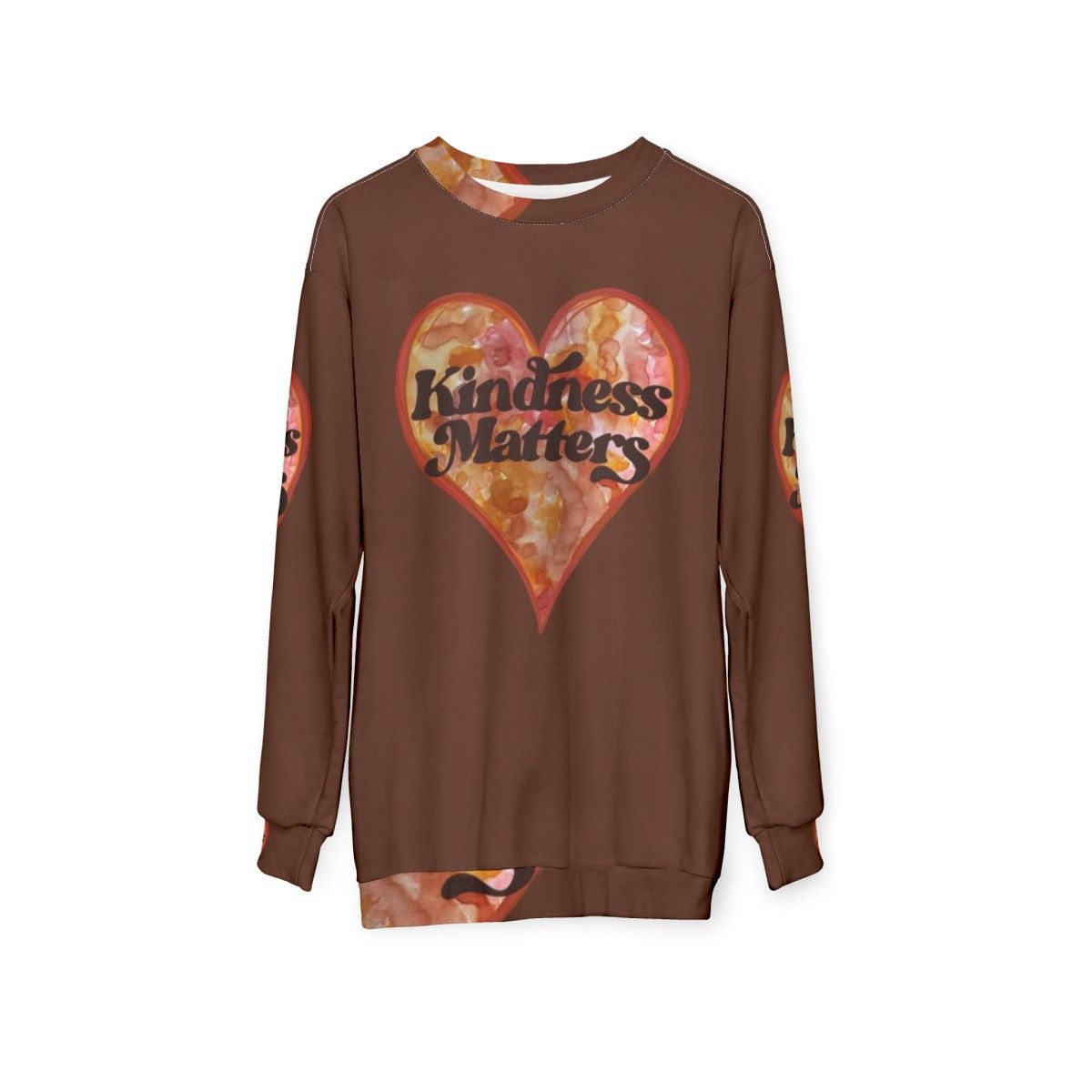 Kindness Matters Inspirational Sweatshirt - hanging