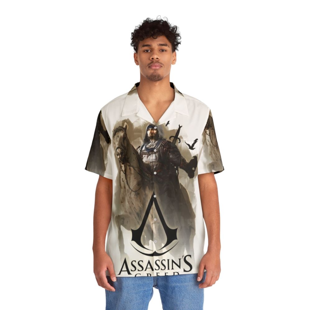 Assassin's Creed Mirage Basim Ibn Ishaq Hawaiian Shirt - Lifestyle