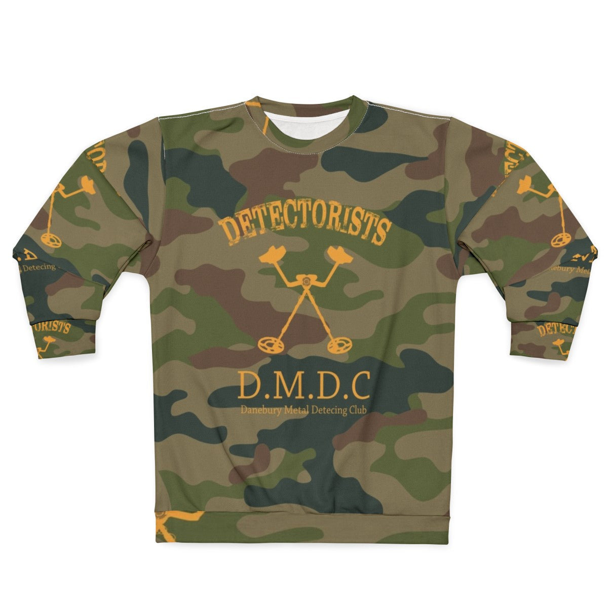 The Detectorists Camo by Eye Voodoo Sweatshirt