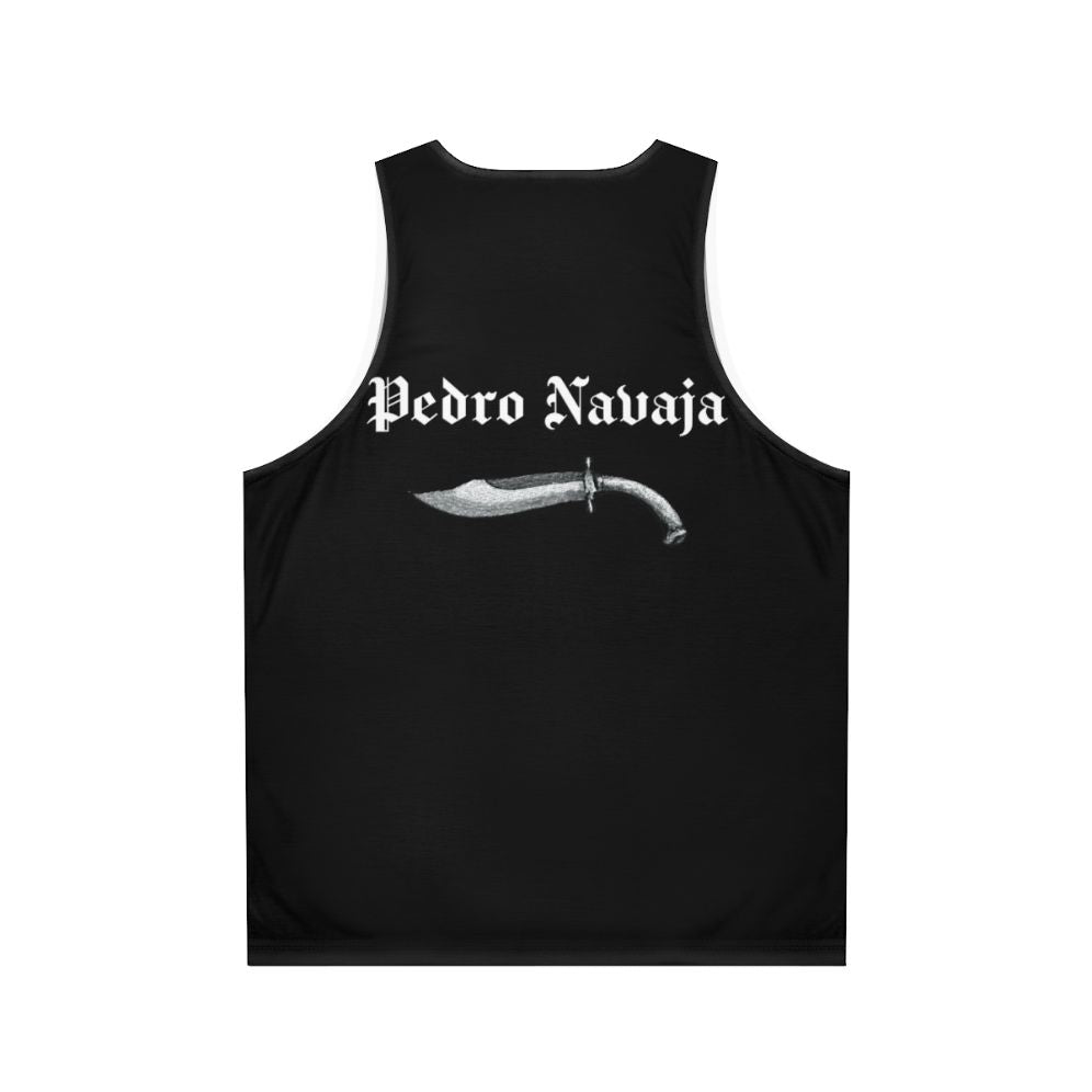 Salsa music inspired unisex latin tank top - Back