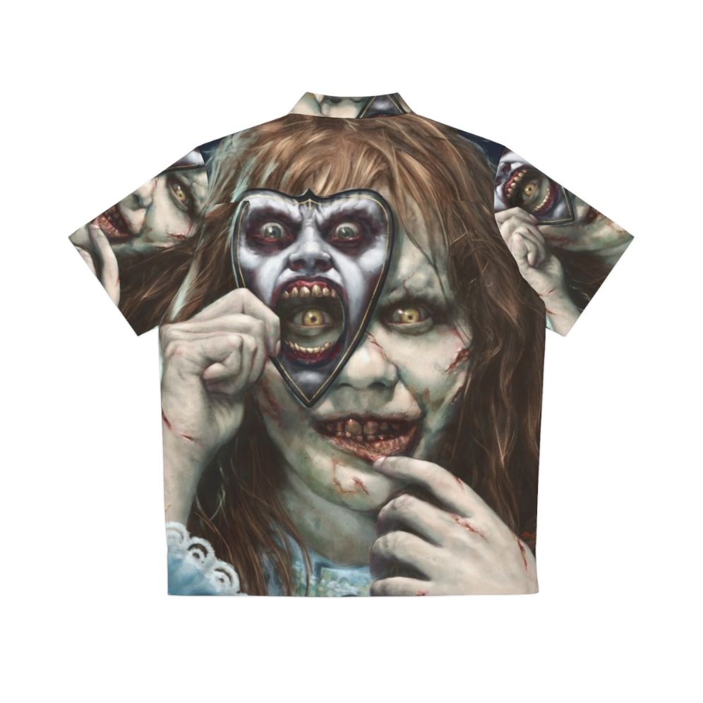 Exorcist-Inspired Possessed Hawaiian Shirt - Back