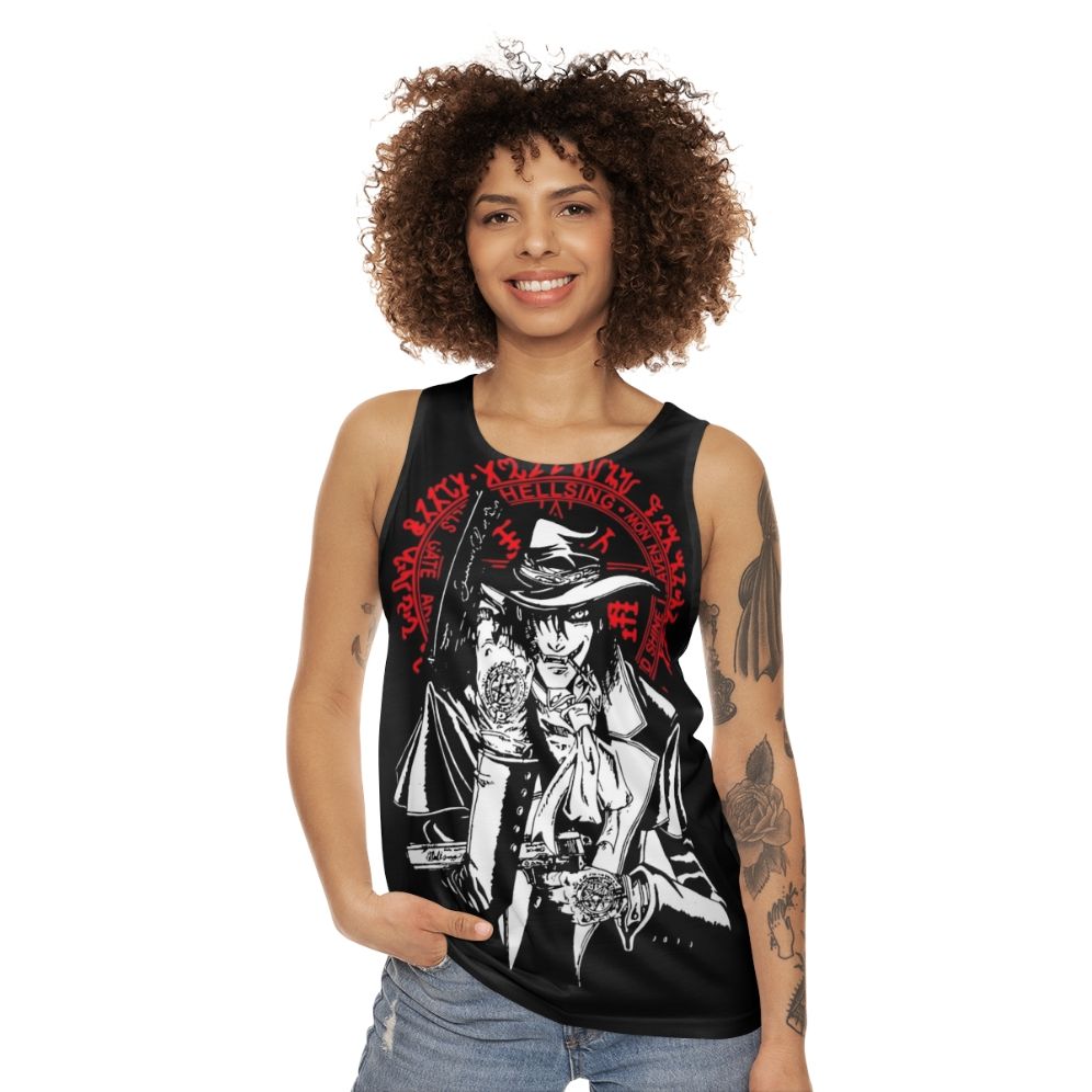 Hellsing Alucard Anime Manga Vampire Hunter Unisex Tank Top - women