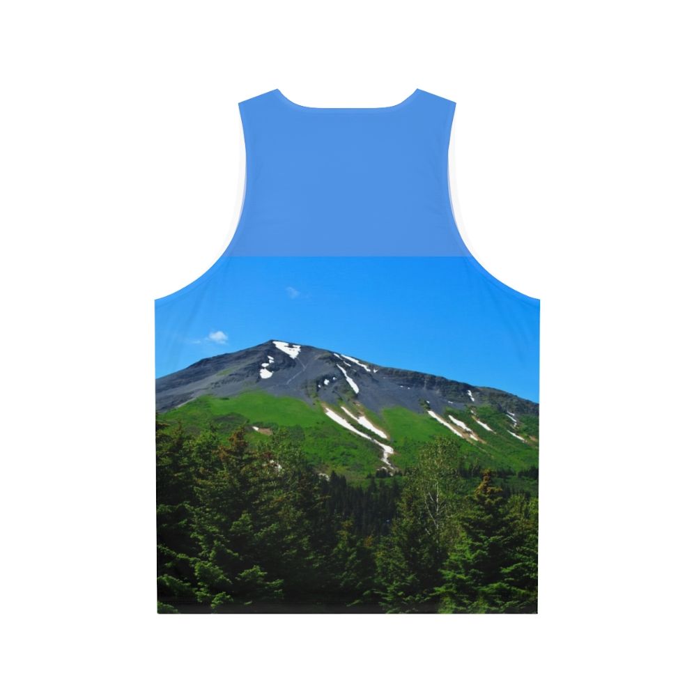 Mount Marathon Alaska Unisex Tank Top for Outdoor Adventure - Back