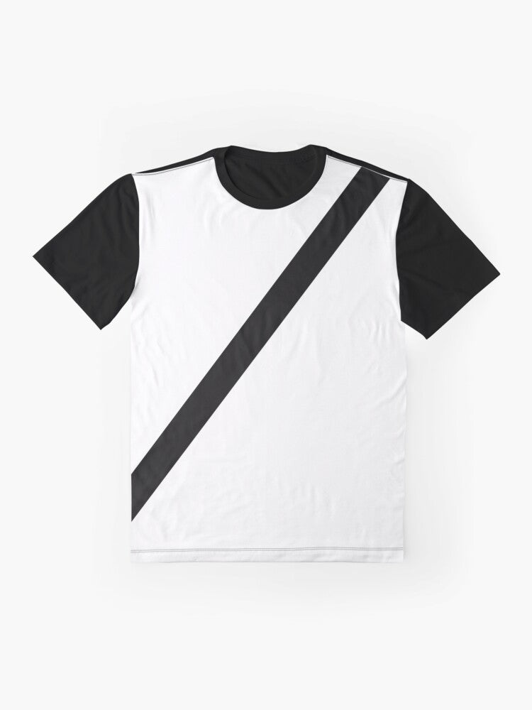 Safety belt car seat belt graphic t-shirt to avoid the fine - Flat lay