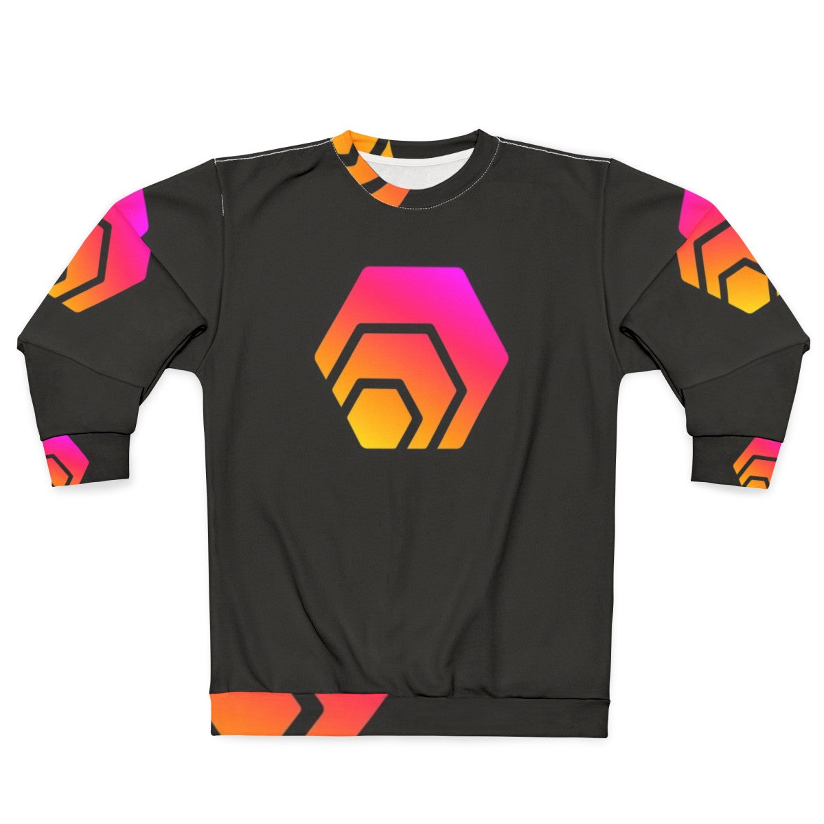 Hex Crypto Hexagon Logo Sweatshirt